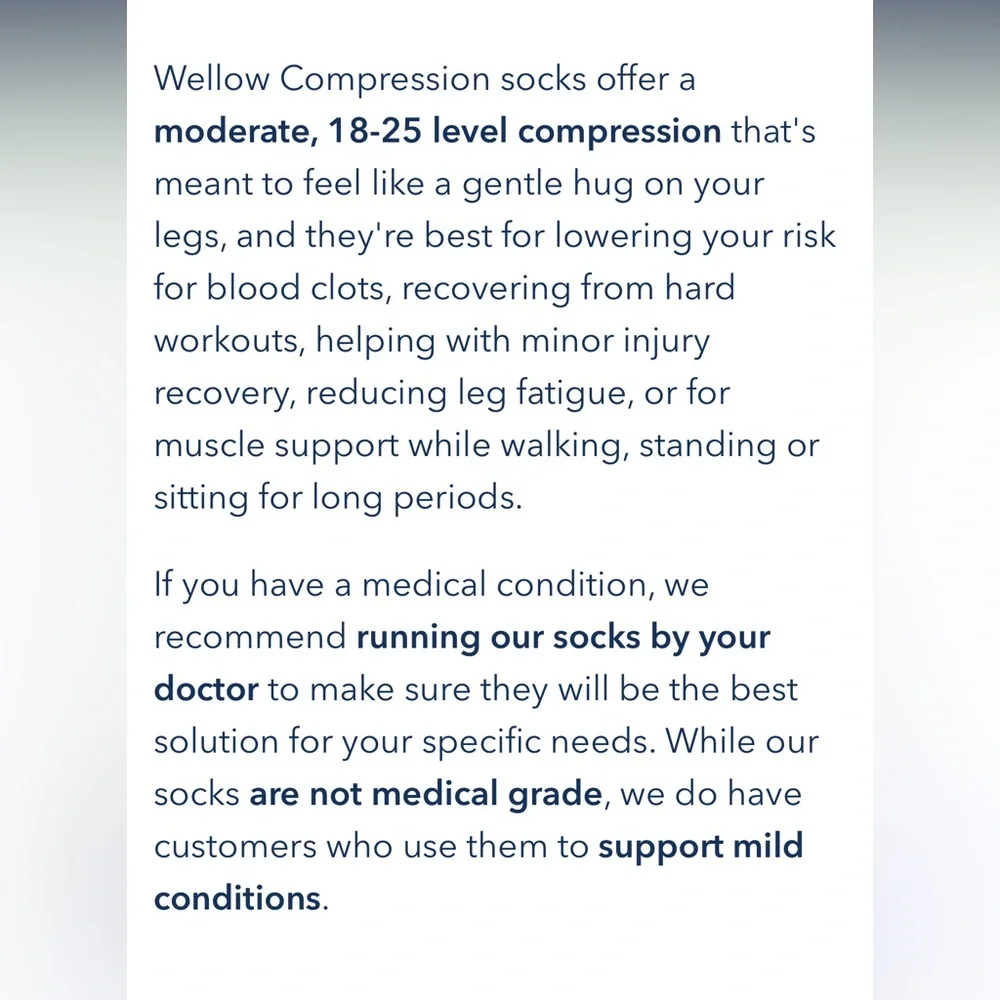 Wellow Compression Knee Socks NWT Size XL Wide Calf